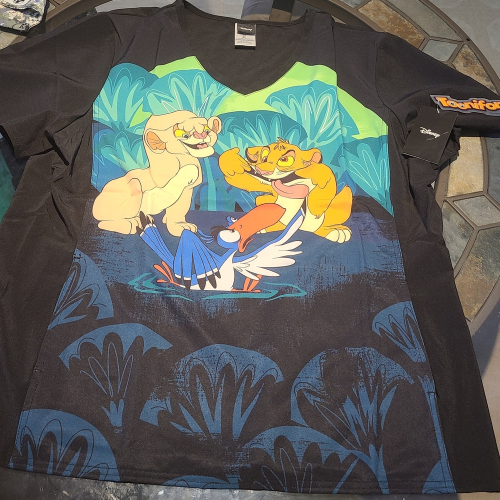 Disney Kids Lion King Graphic T-Shirt - Black
